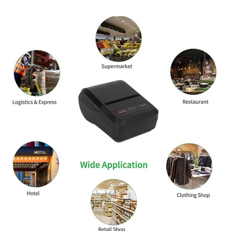 เครื่องพิมพ์เทอร์มอลขนาด 58 มม. มีขอบเขตการใช้งานอะไรบ้าง