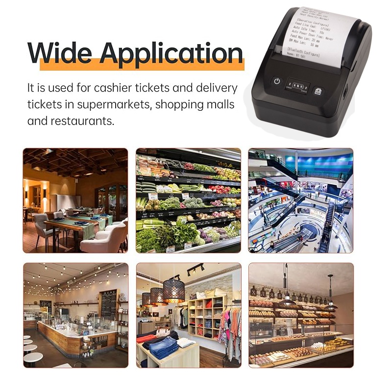 เครื่องพิมพ์ใบเสร็จใช้ทำอะไร?