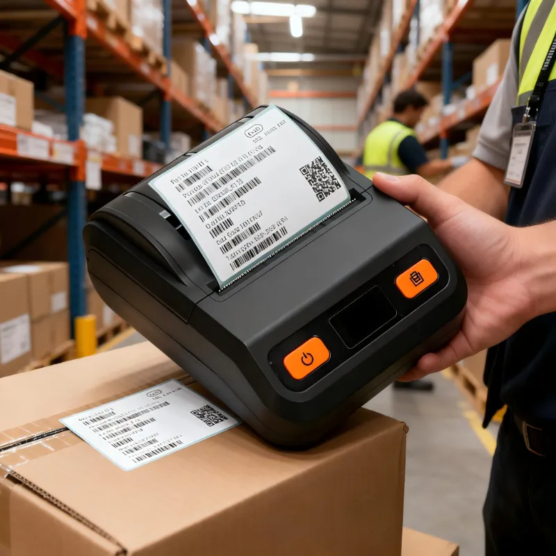 Thermal Label Printer with Led Screen China